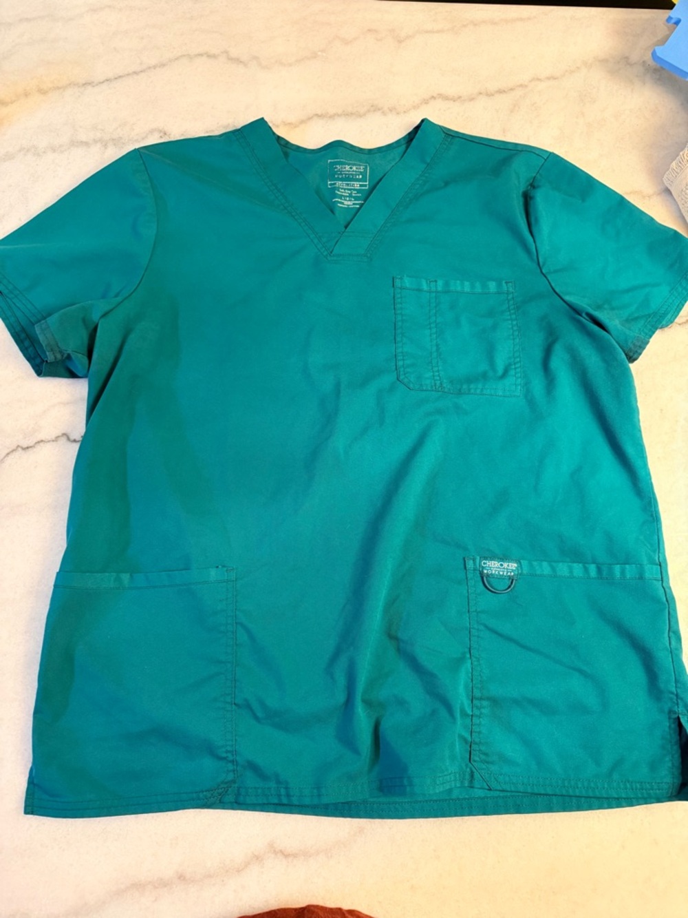 Cherokee Mens Medical Scrub Top